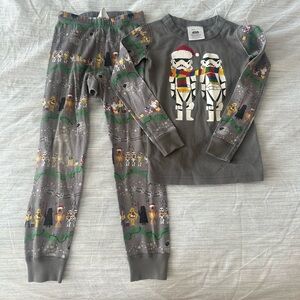 Pottery Barn Kids Star Wars pajamas size 5